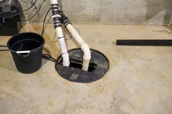 Interior Basement Drainage Service