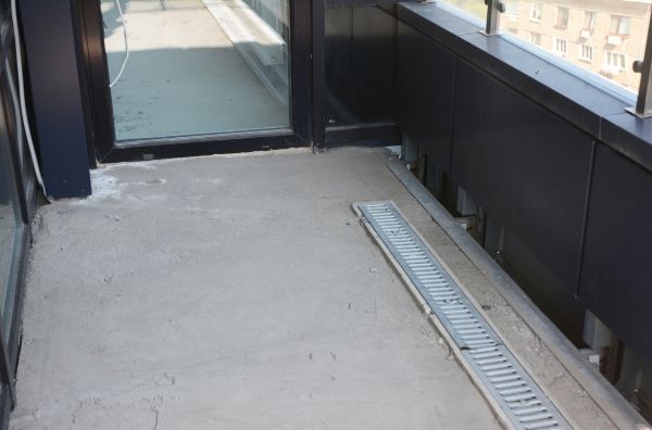 Veranda Drain Installation in Cincinnati